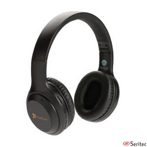 Auriculares publicitarios inalmbricos de plstico reciclado estndar RCS