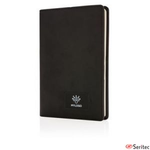 Libreta con logo iluminado promocional