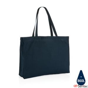 Bolsa de compra de algodón reciclado 145gr