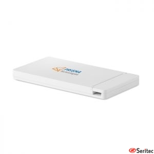 Powerbank 4000 mAh publicitario con soporte