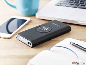 Powerbank inalámbrico publicitario 8000 mAh en ABS Tipo C