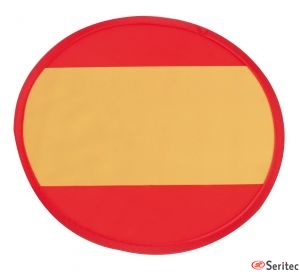 Frisbee plegable bandera españa publicitario