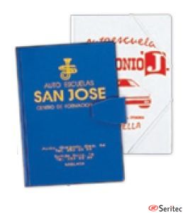 Carpeta de vinilo personalizada