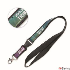 Lanyard iridiscente personalizado