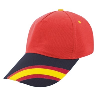 Gorras Bandera España. LA ROJA. Personalizadas.