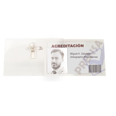 Identificador con Pinza Rigido