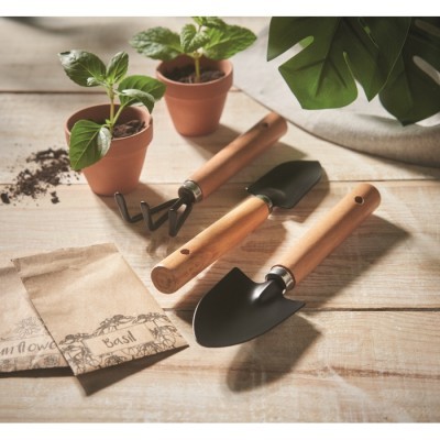 Set de herramientas de jardinería personalizado