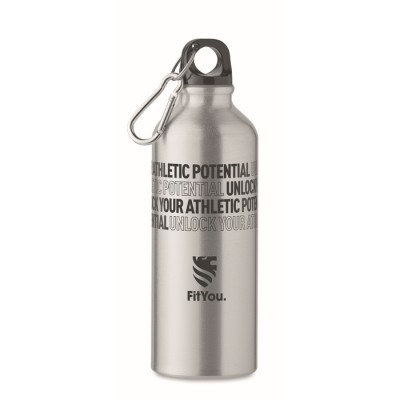 Botella aluminio reciclado 500 ml personalizada