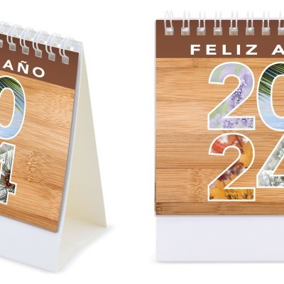 Calendario Sobremesa 14x11 cm. Personalizado