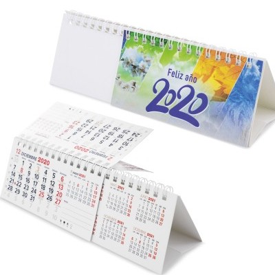 Calendario sobremesa personalizado