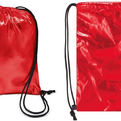 Mochilas de cuerda metalizadas para publicidad