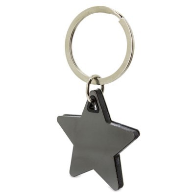 Llavero forma estrella personalizado