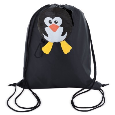 Mochila plegable pinguino personalizada