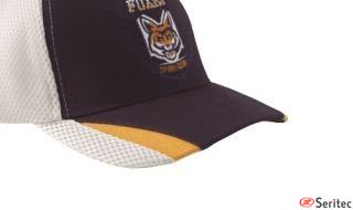 Gorra de algodón y malla deportiva personalizada