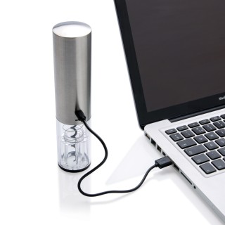 Abridor de vino eléctrico - USB recargable