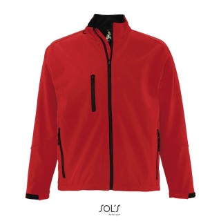 Chaqueta de hombre con cremallera softshell personalizable